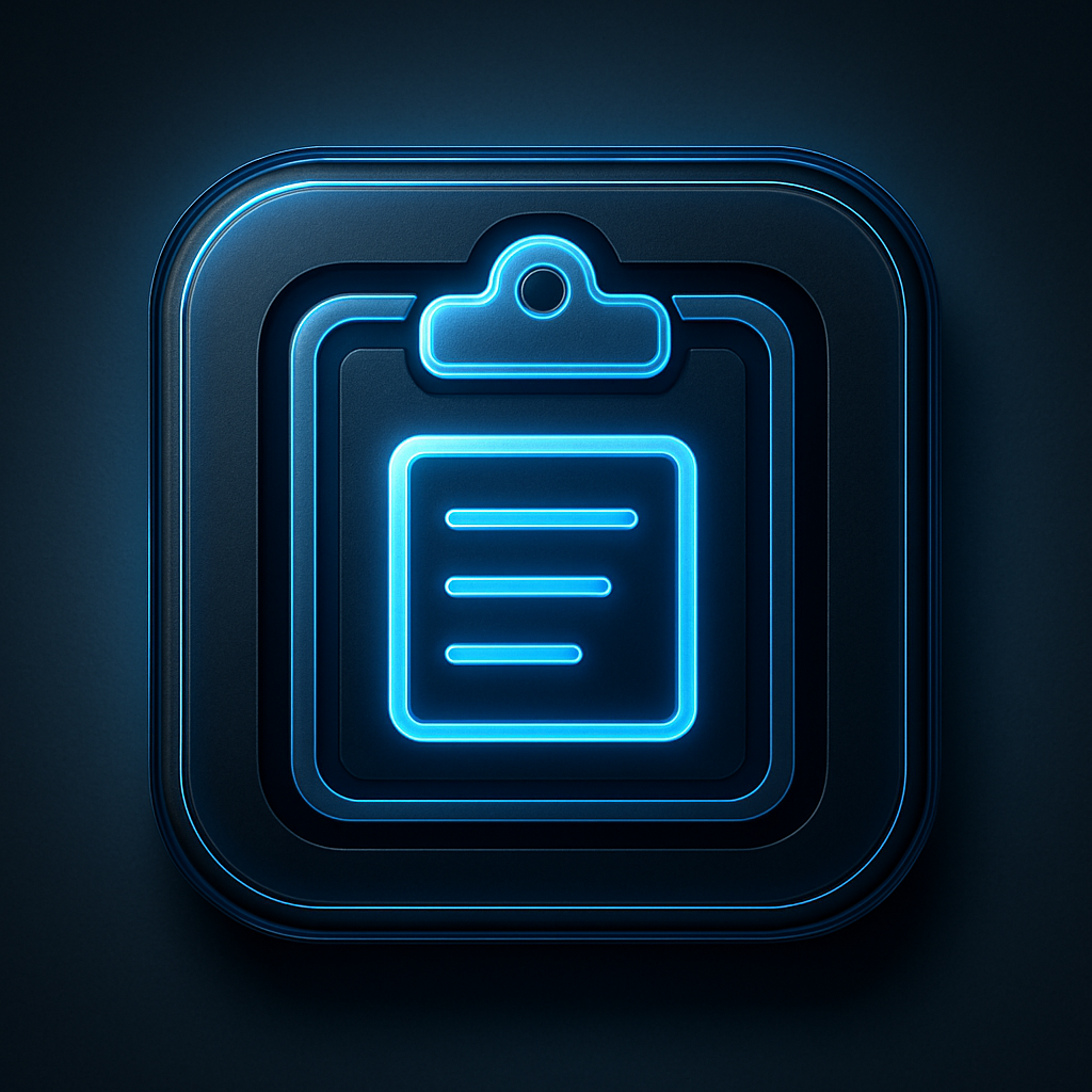 Clipboard manager app icon for Windows