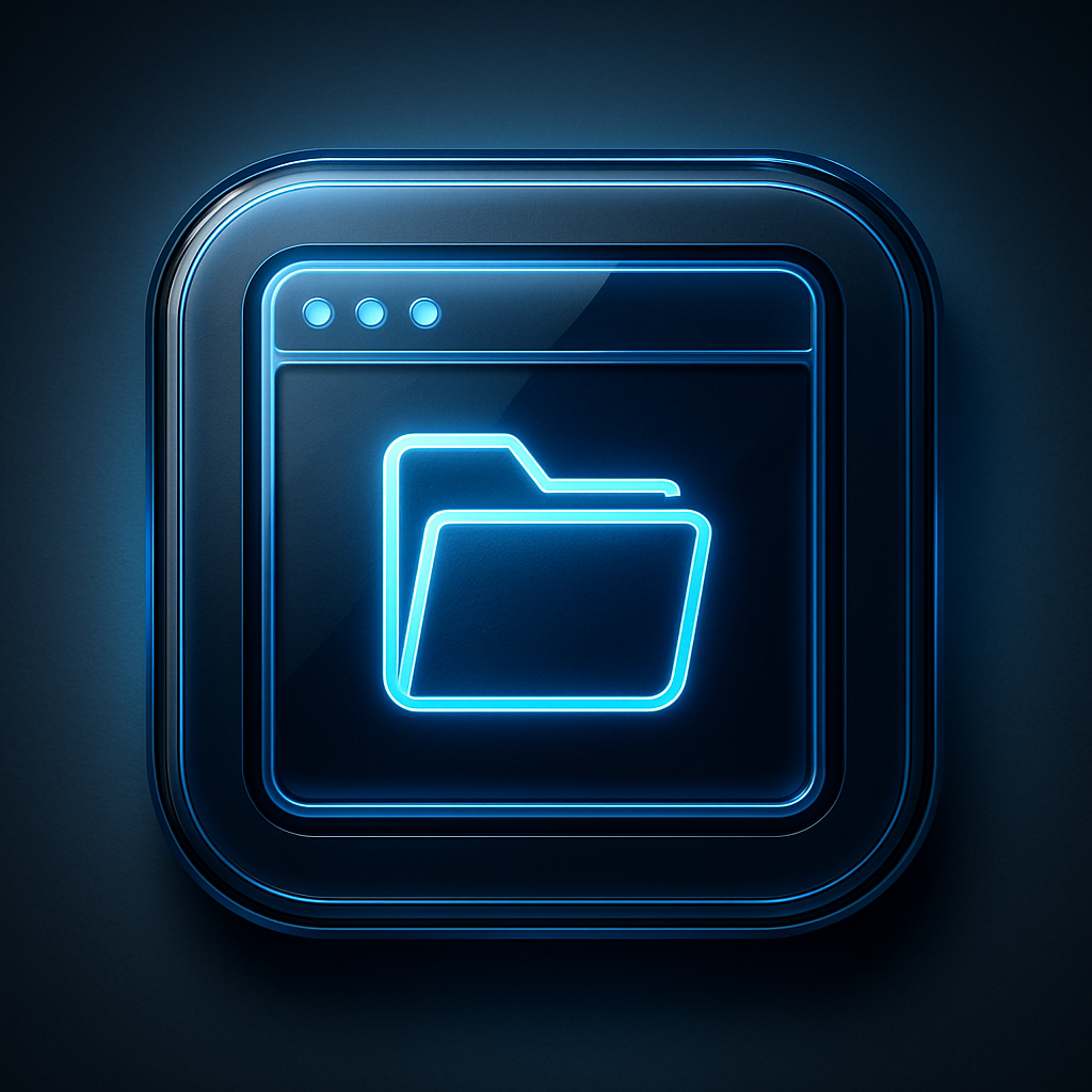 Window manager app icon for Windows